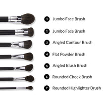 Load image into Gallery viewer, [BH Cosmetics] - Face Essentials Brush Set 7 Brushes
