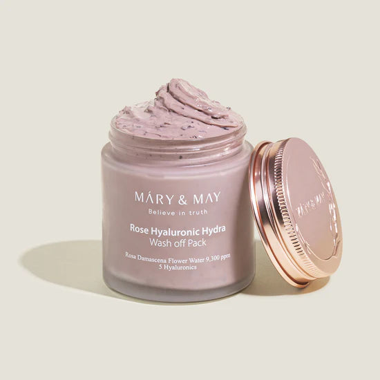 [Mary&May] - Rose Hyaluronic Hydra Wash Off Pack